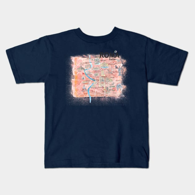 Rome Kids T-Shirt by artshop77